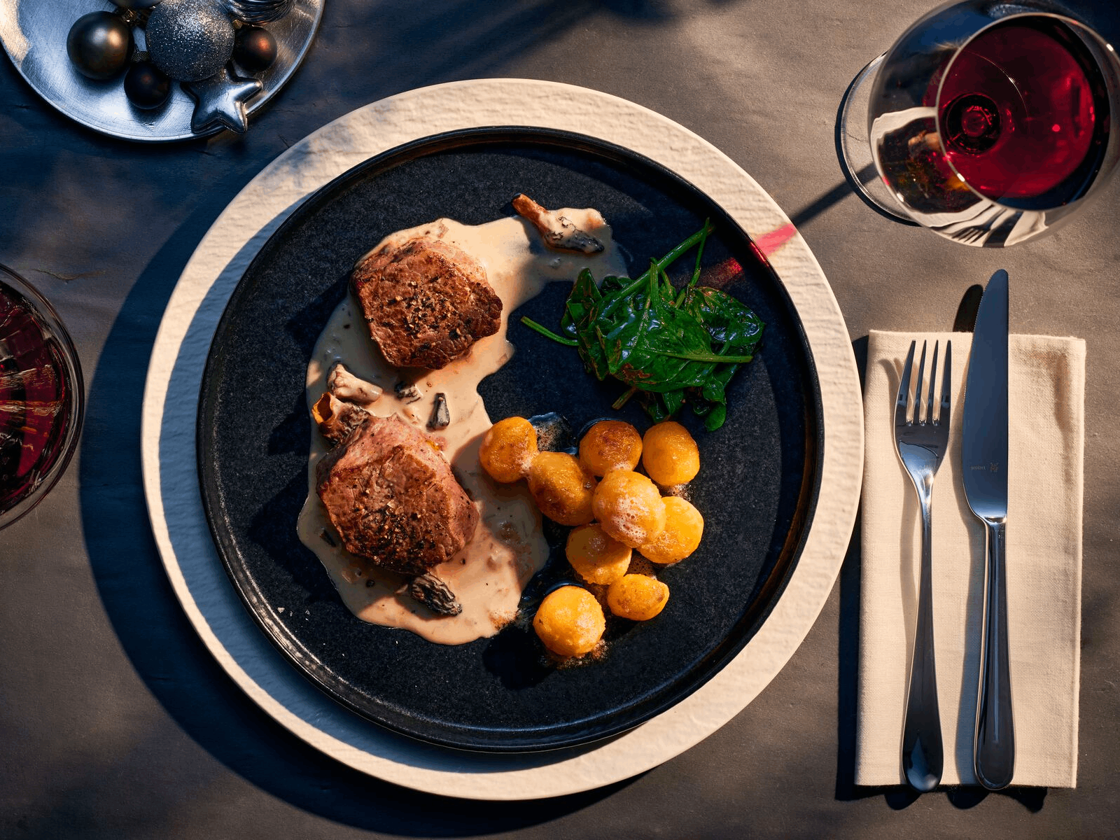 Rezept-Xmas-Kalbs-Medaillons_mit_Pilz-Ragout